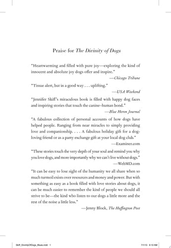 The Divinity of Dogs: True Stories of Miracles Inspired by Man's Best Friend