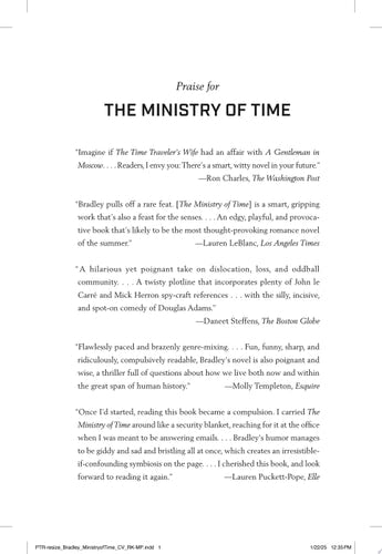 The Ministry of Time: A Novel