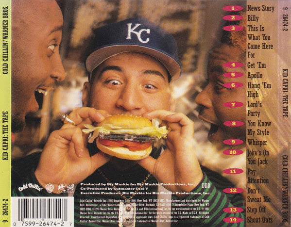 Kid Capri : The Tape (CD, Album)