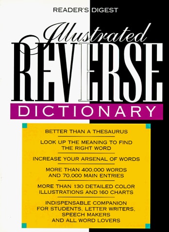 Illustrated Reverse Dictionary