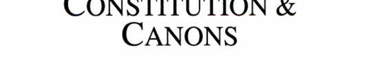 Constitution And Canons