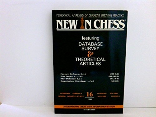 NEW IN CHESS FEATURING: DATABASE SURVEY & THEORETICAL ARTICLES 16.