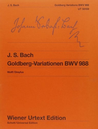 GOLDBERG VARIATIONEN BWV988 PIANO