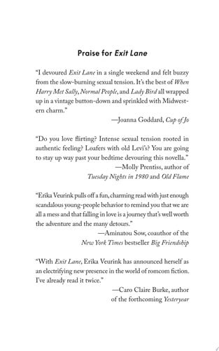 Exit Lane: An 831 Stories Romance