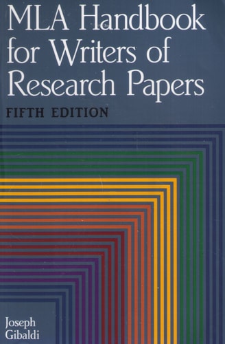 Mla Handbook for Writers of Research Papers