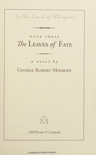 The Leaves of Fate (In the Land of Whispers #3)