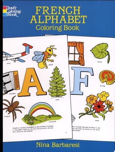 French Alphabet Coloring Book (Dover Coloring Book)