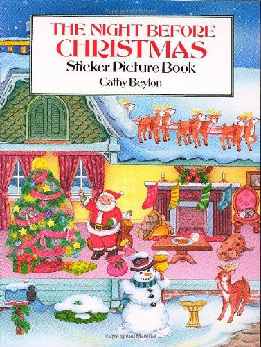 The Night Before Christmas Sticker Picture Book (Dover Sticker Books)