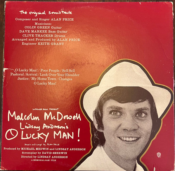 Alan Price : O Lucky Man! - Original Soundtrack (LP, Album, San)