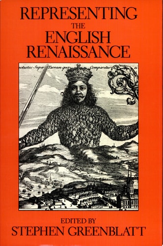 Representing the English Renaissance (Representations Books)