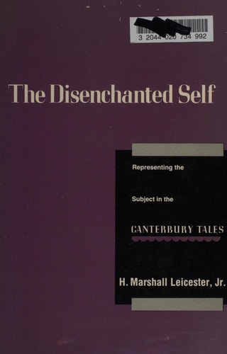 The Disenchanted Self