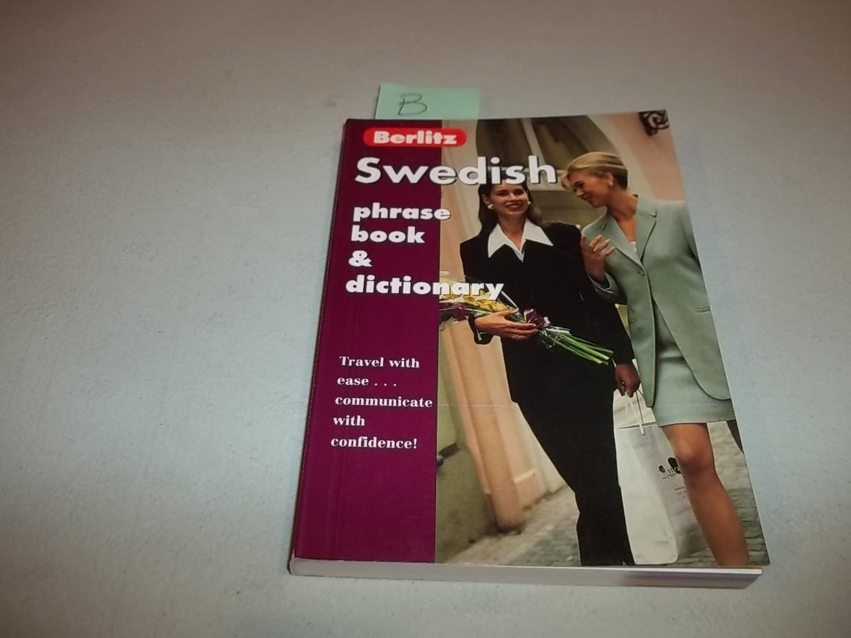 Berlitz Swedish Phrase Book & Dictionary (Berlitz Phrase Book) (Swedish Edition)