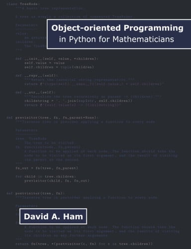 Object-oriented Programming in Python for Mathematicians