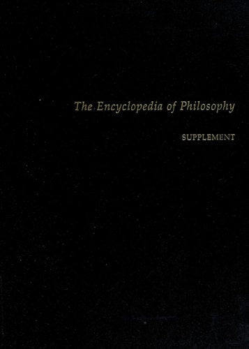 Encyclopedia of Philosophy Supplement
