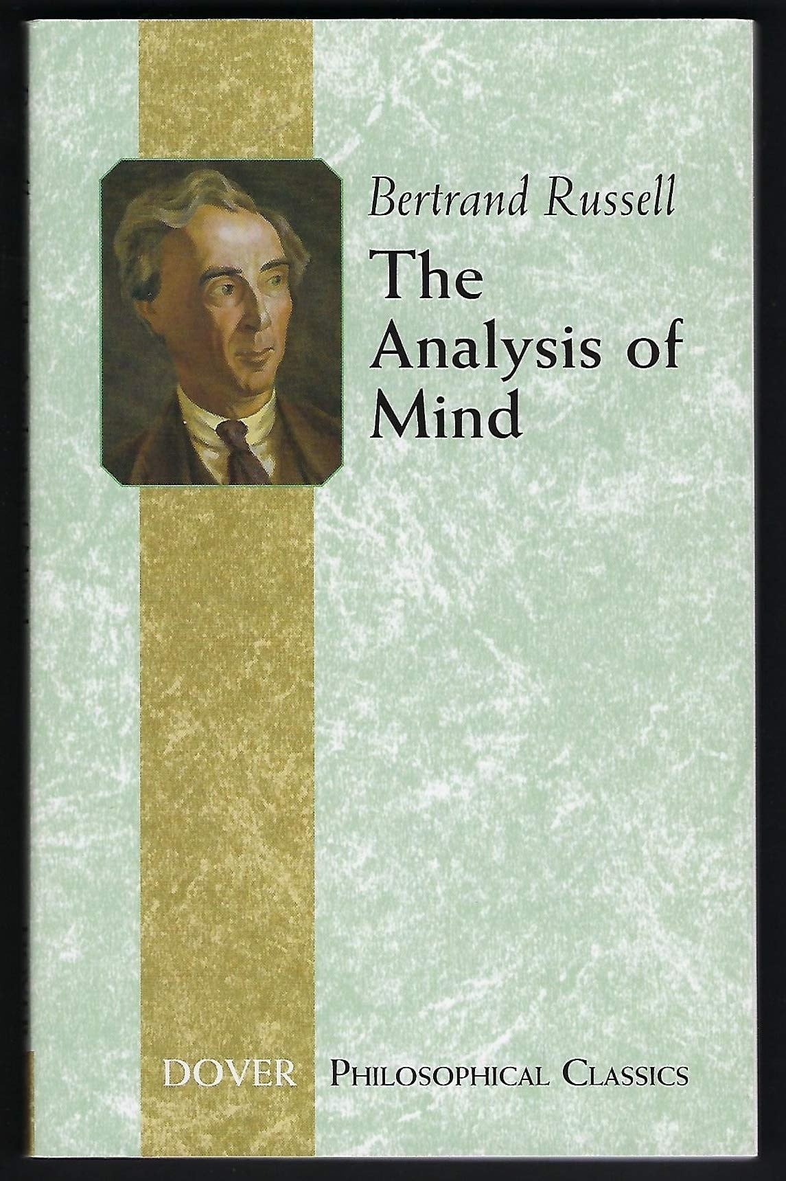 The Analysis of Mind (Dover Philosophical Classics)