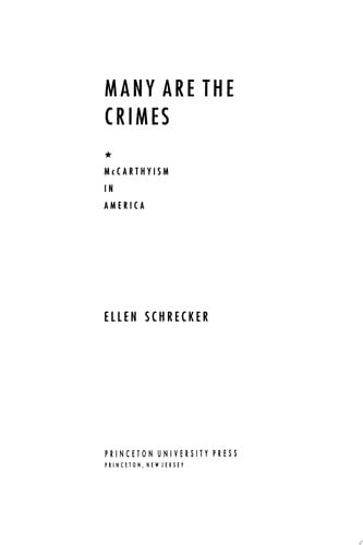 Many Are the Crimes