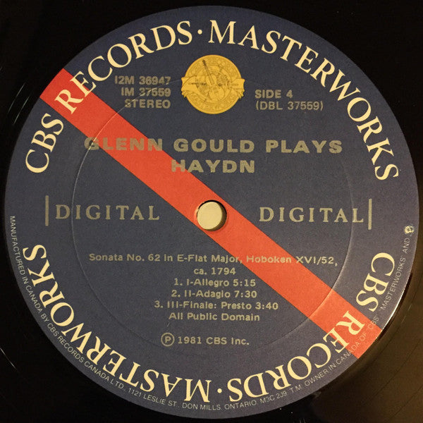 Joseph Haydn, Glenn Gould : The Six Last Sonatas (2xLP)