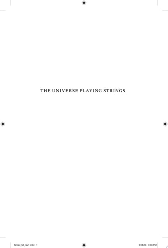 The Universe Playing Strings: A Novel