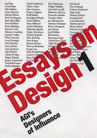Essays on Design: Agis Designers of Influence (v. 1)