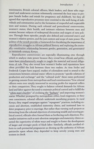 Politics of the Womb: Women, Reproduction, and the State in Kenya