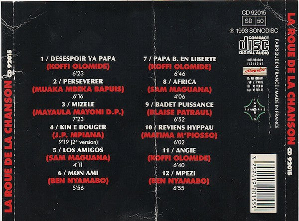 Various : La Roue De La Chanson (CD, Comp)