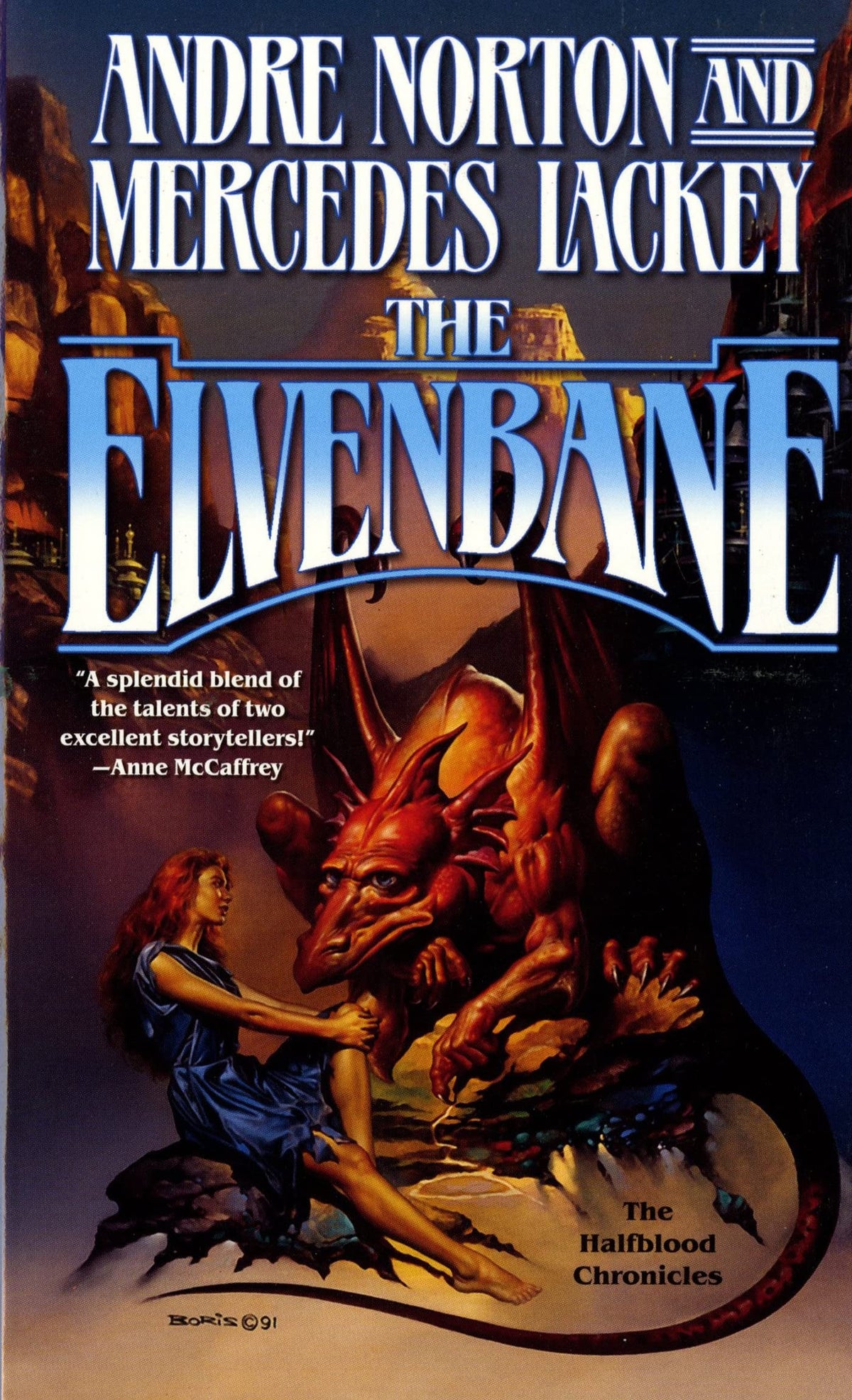 The Elvenbane (Halfblood Chronicles, Bk. 1)