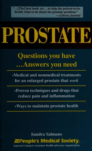 Prostate: Questions You Have...Answers You Need