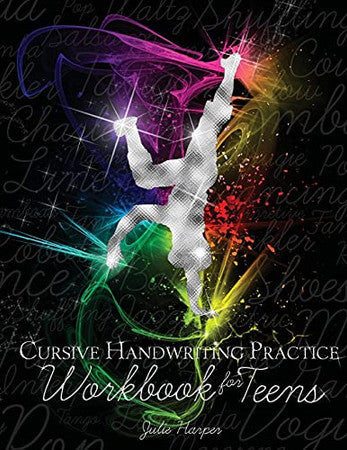 Cursive Handwriting Practice Workbook for Teens