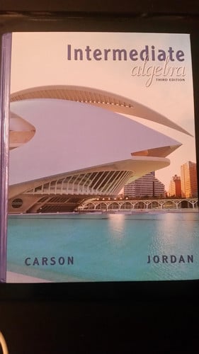 Intermediate Algebra (printed test bank)