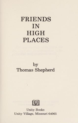 Friends in High Places