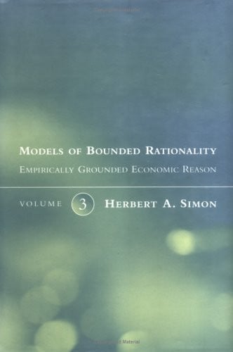 Models of Bounded Rationality, Volume 1: Economic Analysis and Public Policy