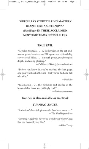 True Evil: A Novel