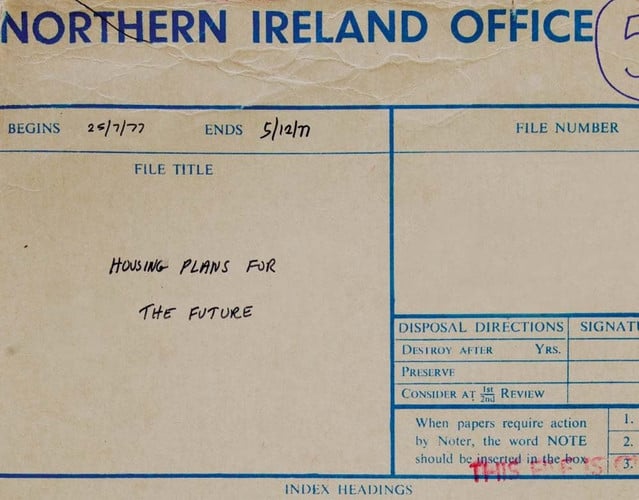 Donovan Wylie: Housing Plans for the Future