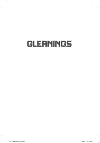 Gleanings: Stories from the Arc of a Scythe
