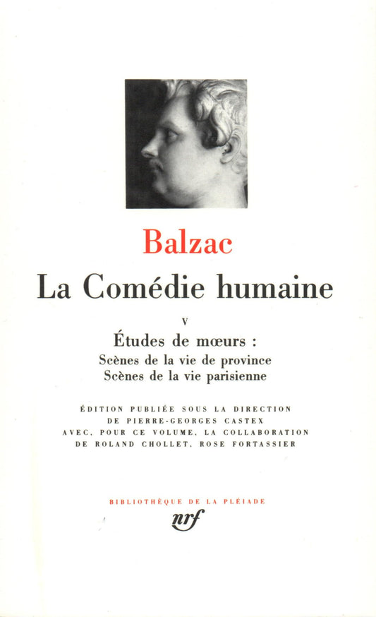 Balzac : La Comedie humaine, tome 5 :Bibliotheque de la Pleiade (French Edition)