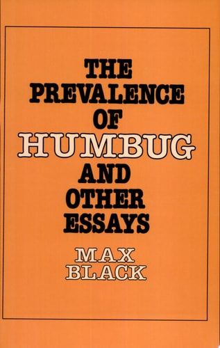 The Prevalence of Humbug and Other Essays