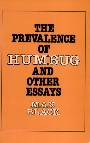 The Prevalence of Humbug and Other Essays