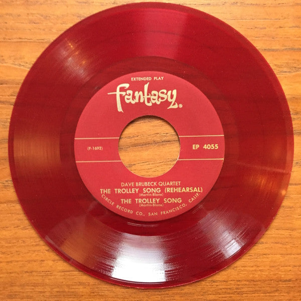 The Dave Brubeck Quartet : The Trolley Song (7", EP, Tra)