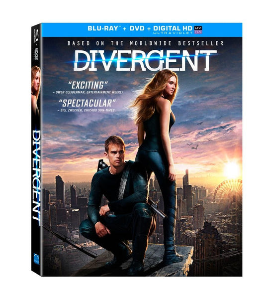 Divergent [Blu-ray + DVD + Digital HD]