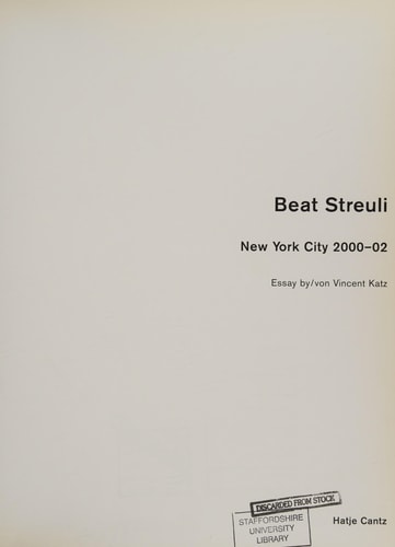Beat Streuli: New York