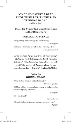 Foreign Influence (A Scot Harvath Adventure)