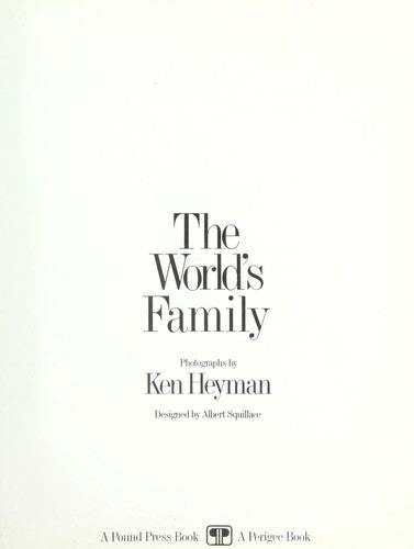 The World's Family cover