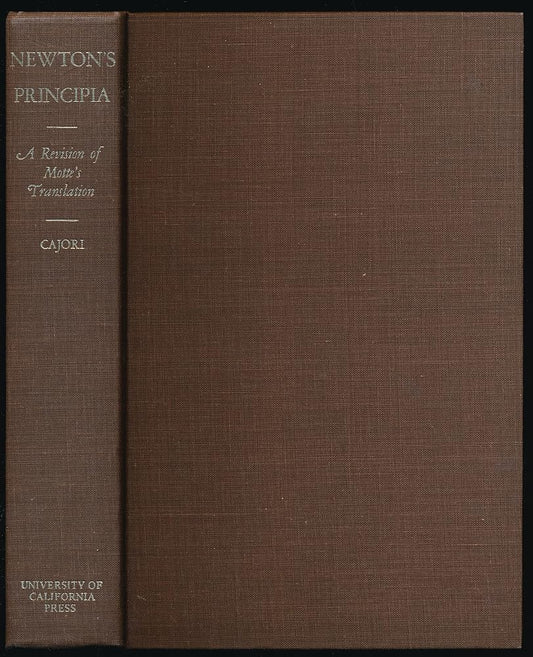 Mathematical Principles of Natural Philosophy and His System of the World (Principia.) cover image