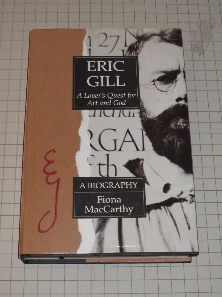 Eric Gill: A Lover's Quest for Art and God cover image