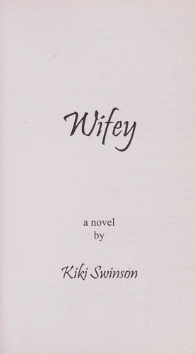 Wifey cover