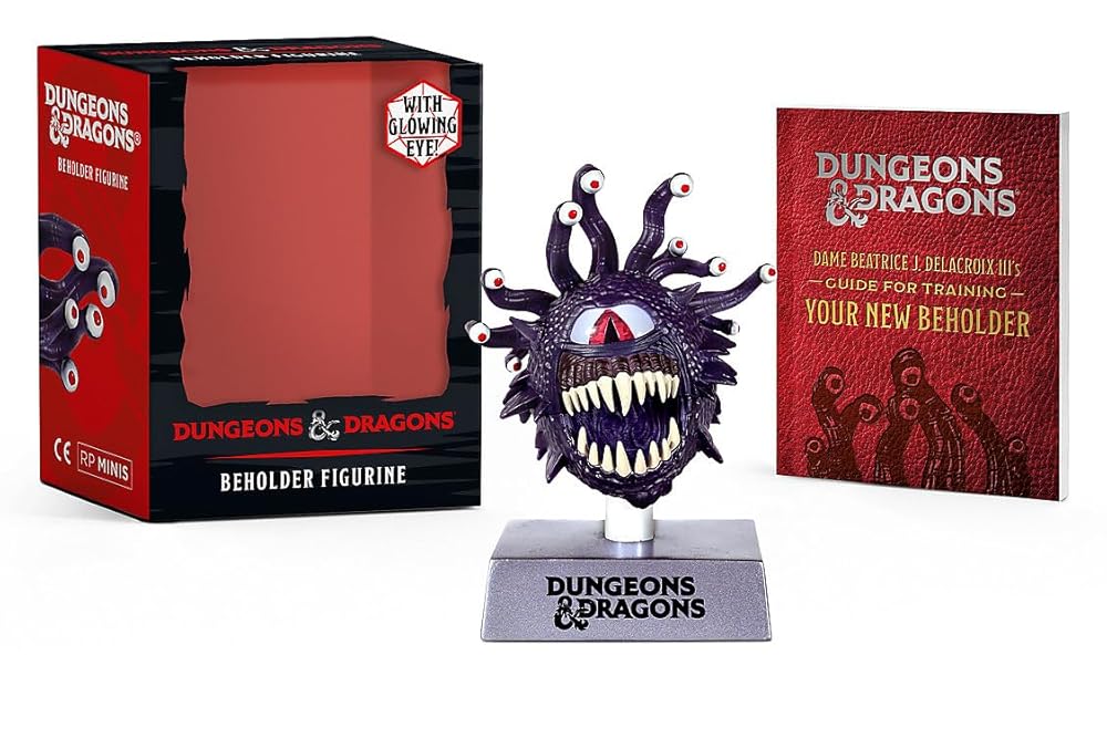 Dungeons & Dragons: Beholder Figurine: With glowing eye! (RP Minis) cover image