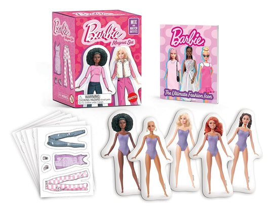 Barbie Magnet Set: Mix-and-Match Outfits! (RP Minis) cover image
