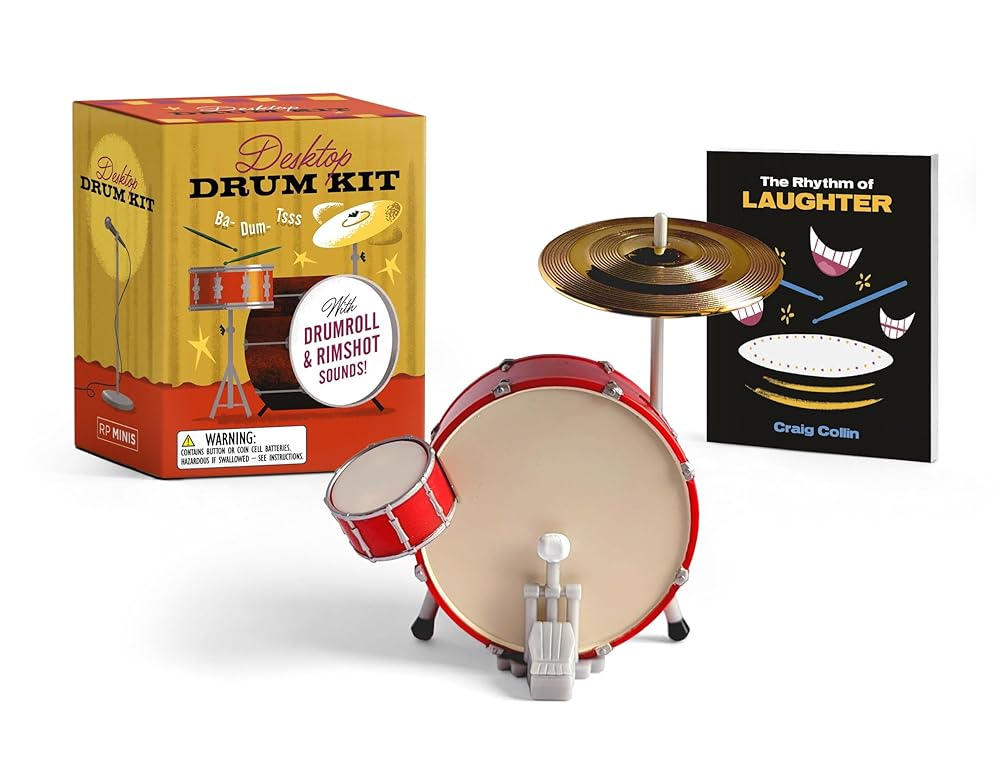 Desktop Drum Kit: With Drumroll and Rimshot Sounds! (RP Minis) cover image