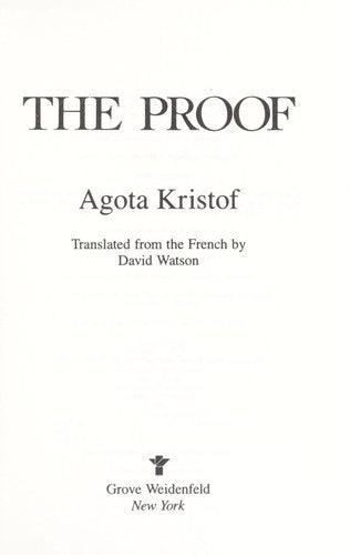 The Proof cover