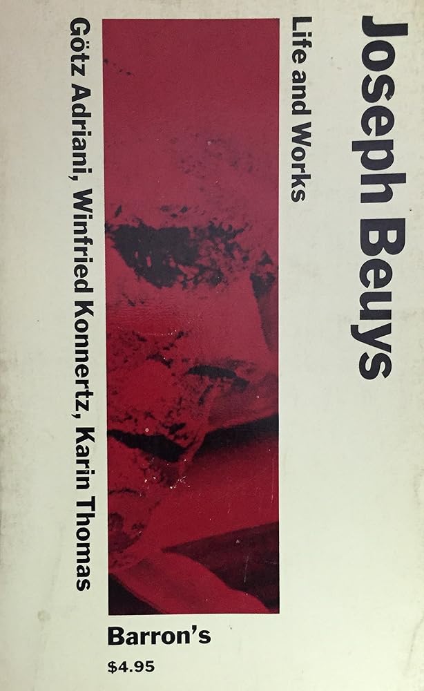 Joseph Beuys: Life and Works (English and German Edition) cover image